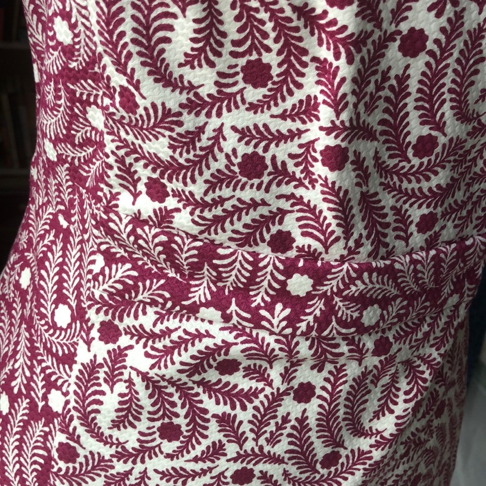 SOLD!!! Boden Floral Print Shift Dress Size 4R - Picture 3 of 6